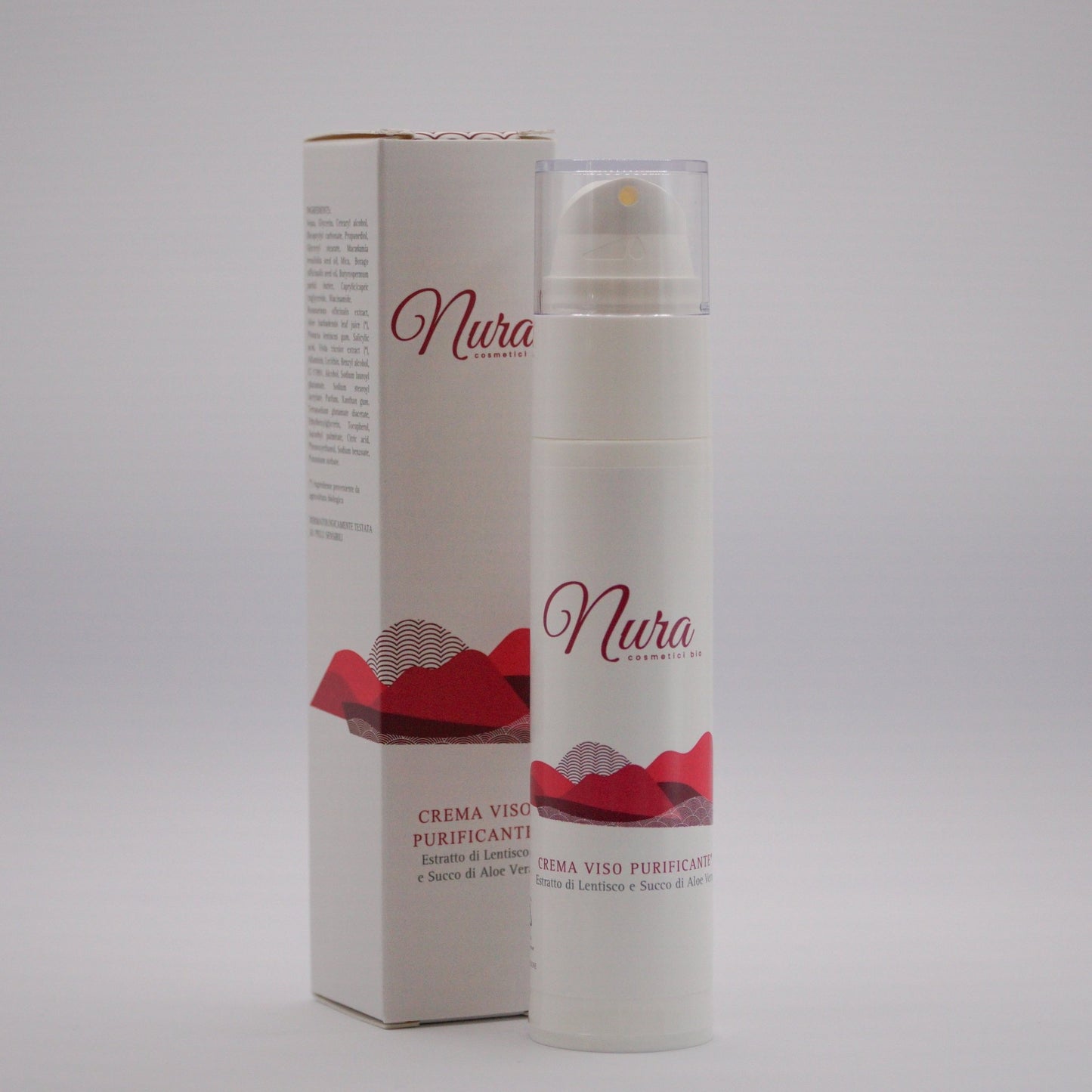 Crema viso purificante - Nura cosmetici bio